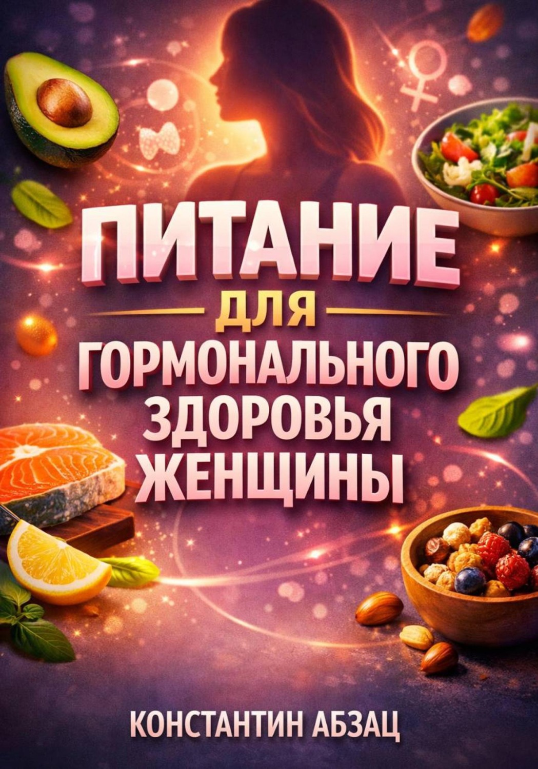 Обложка книги «Питание для Гормонального Здоровья Женщины»
