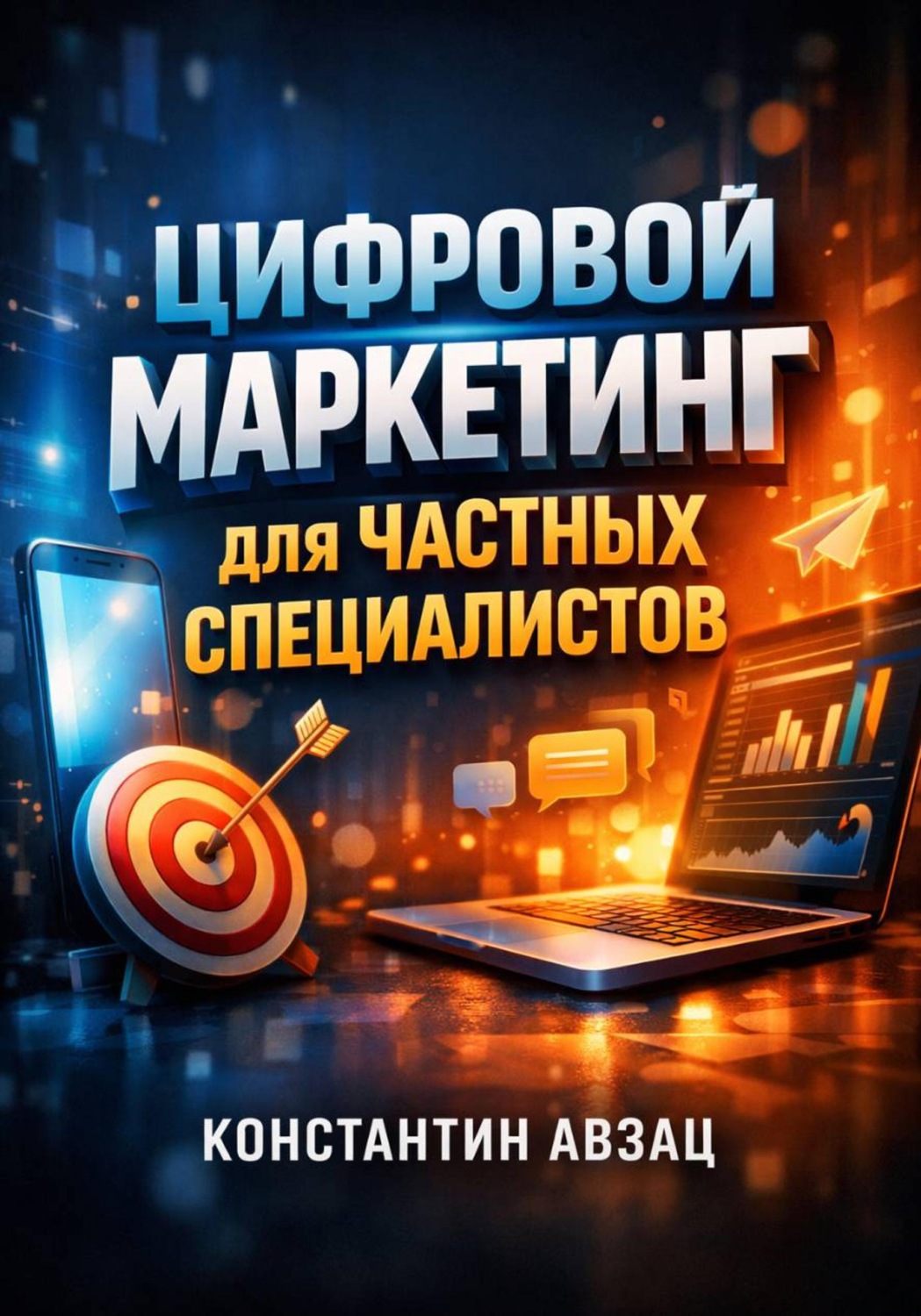 Обложка книги «Цифровой Маркетинг для Частных Специалистов»