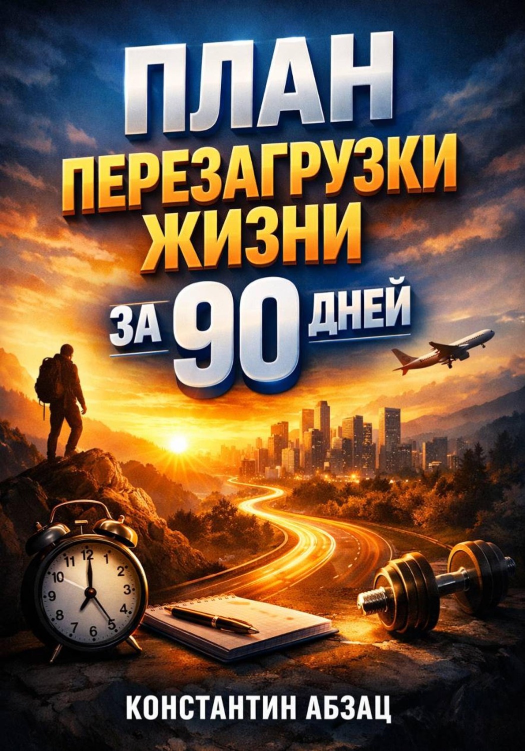 Обложка книги «План Перезагрузки Жизни за 90 Дней»