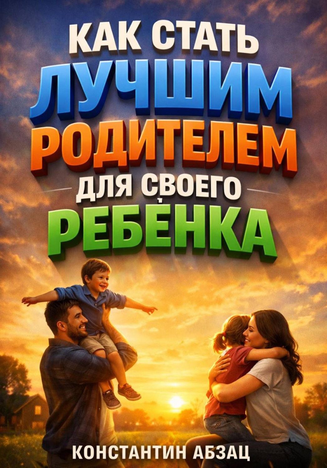 Обложка книги «Как Стать Лучшим Родителем для Своего Ребенка»