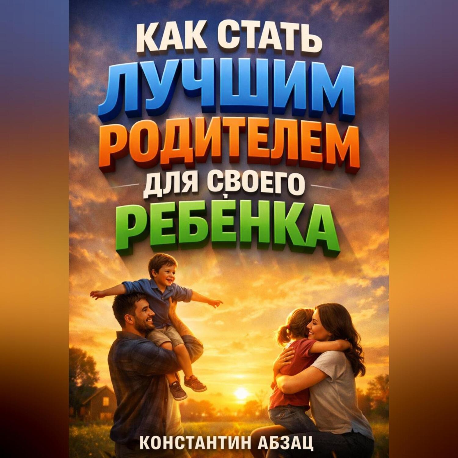 Обложка книги «Как Стать Лучшим Родителем для Своего Ребенка»