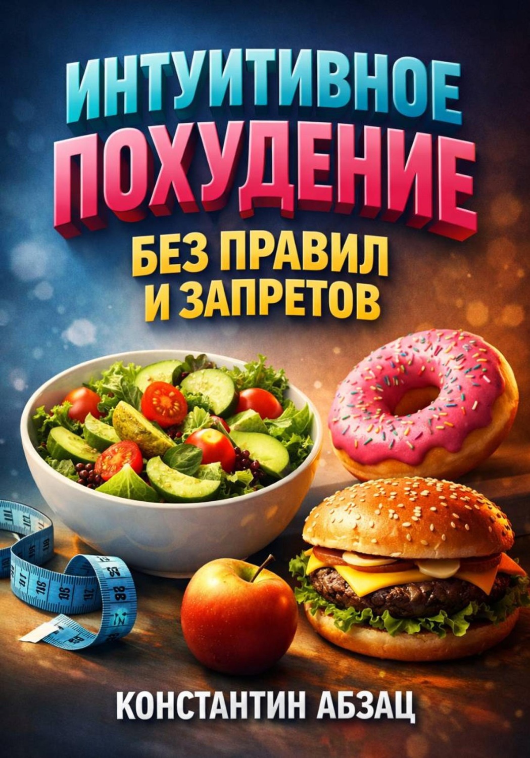 Обложка книги «Интуитивное Похудение Без Правил и Запретов»