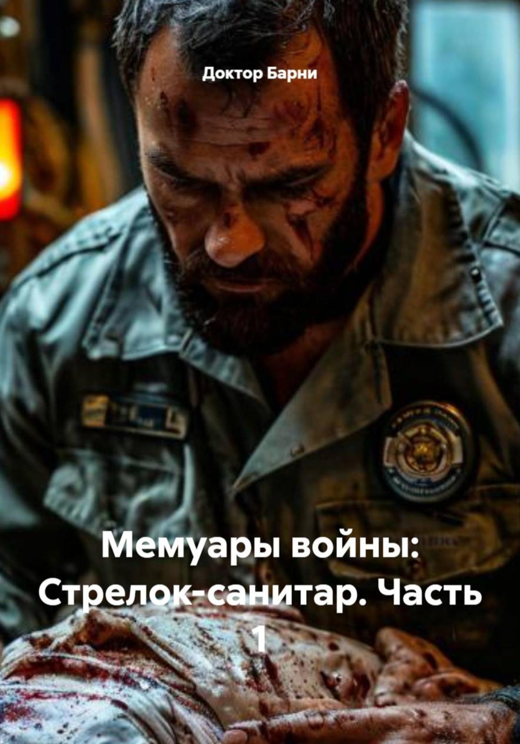 Обложка книги «Мемуары войны: Стрелок-санитар. Часть 1»