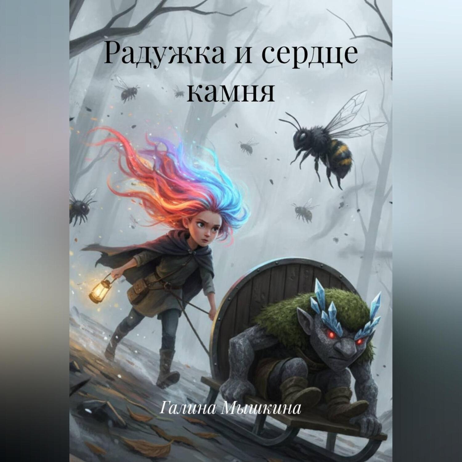 Обложка книги «Радужка и сердце камня»