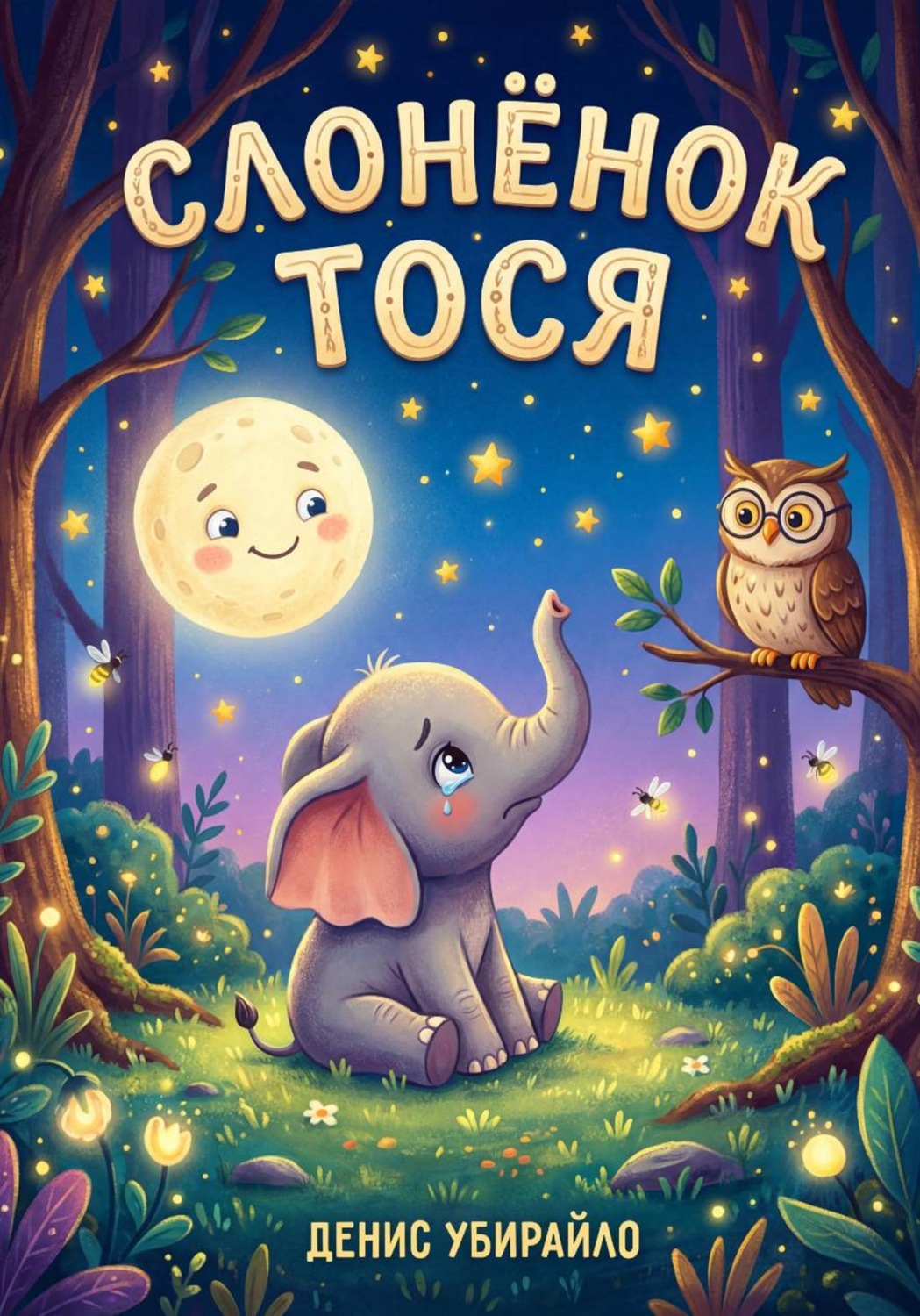 Обложка книги «Слонёнок Тося»