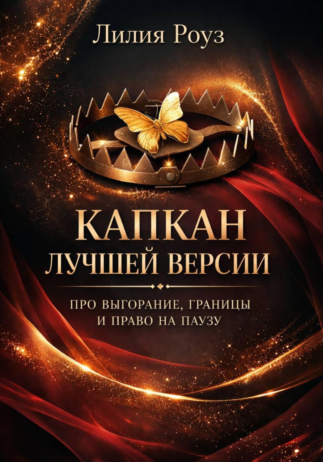 Обложка книги «Капкан лучшей версии. Про выгорание, границы и право на паузу»