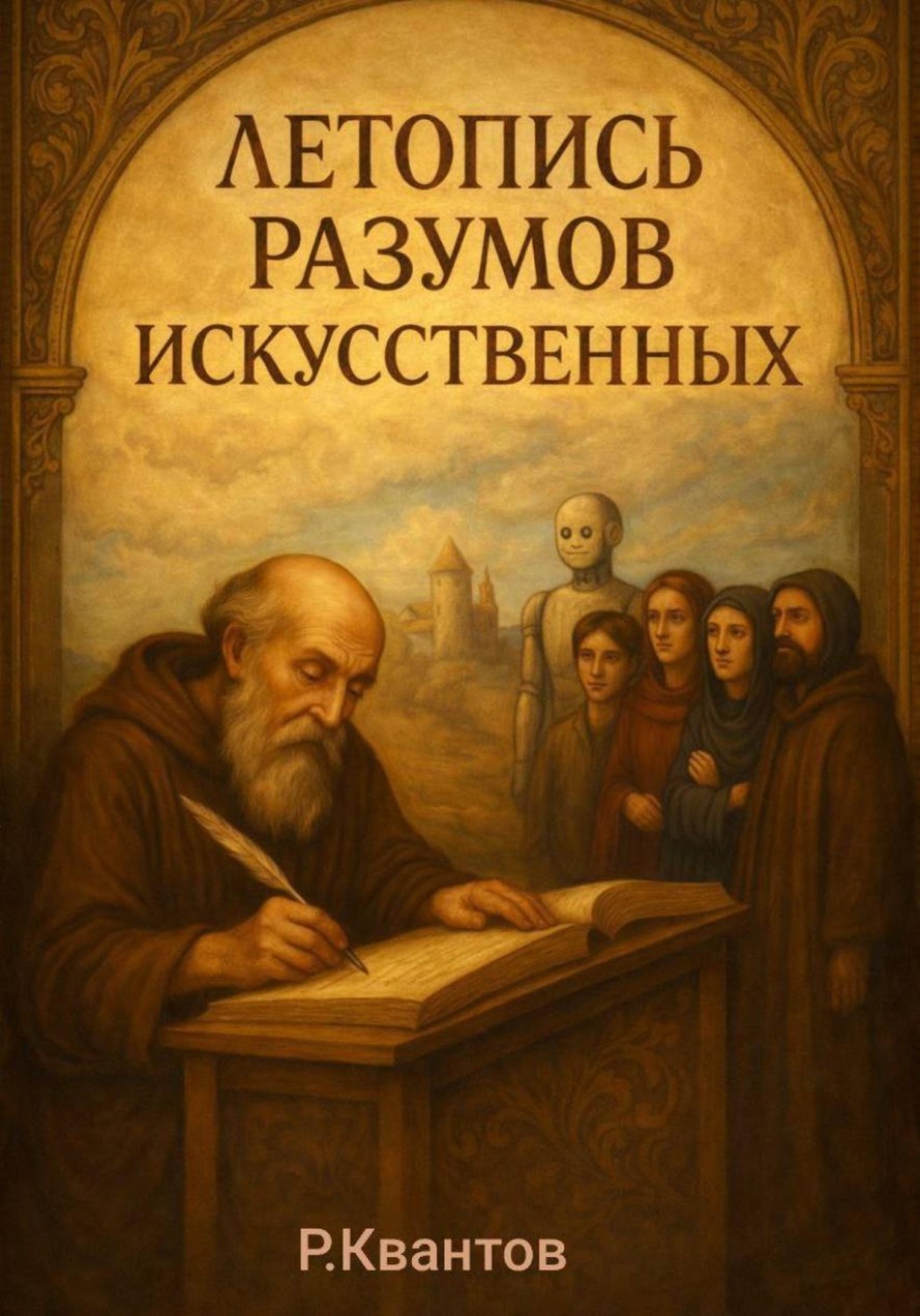 Обложка книги «Летопись разумов искусственных»