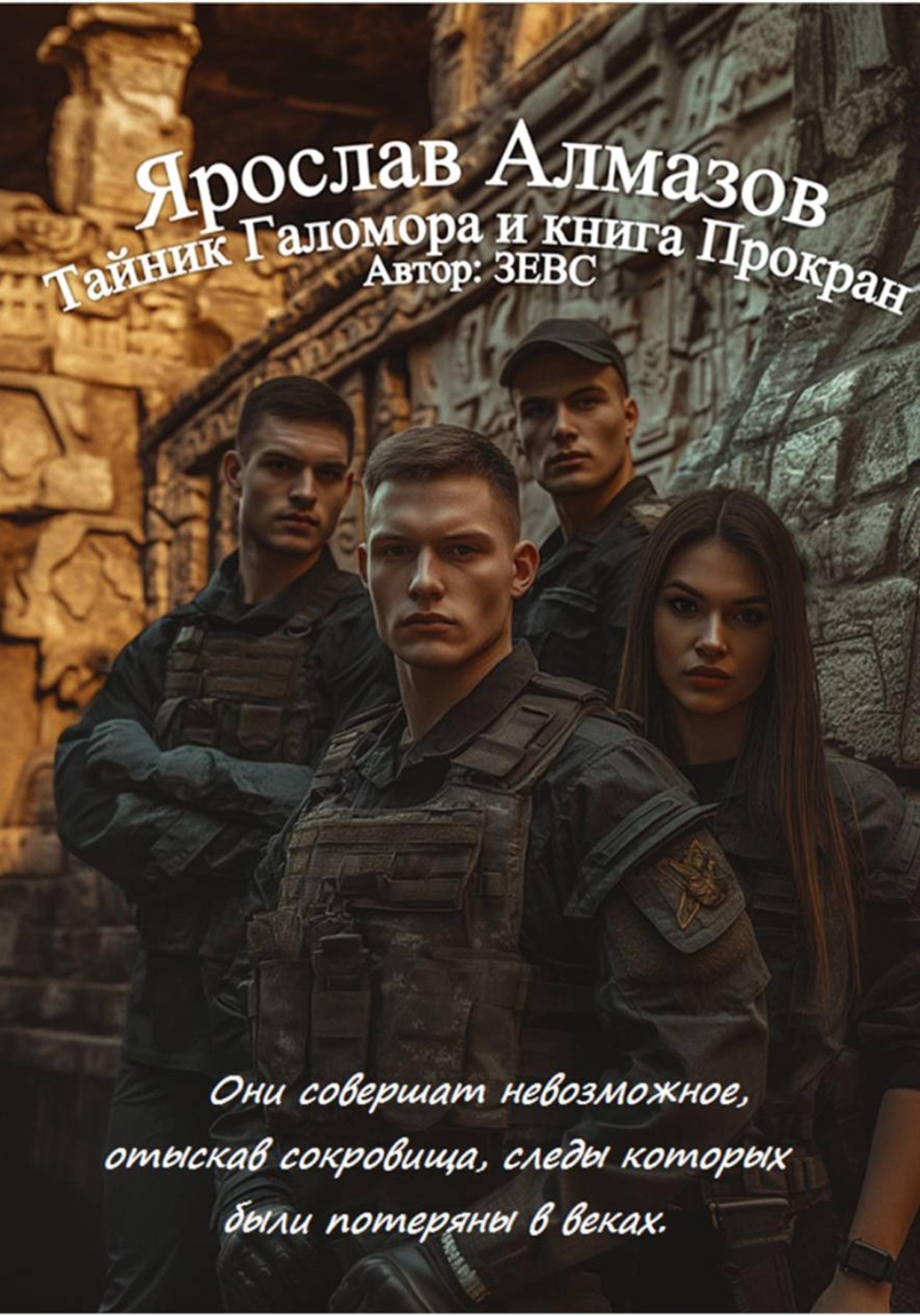 Обложка книги «Ярослав Алмазов.Тайник Галомора и книга Прокран»