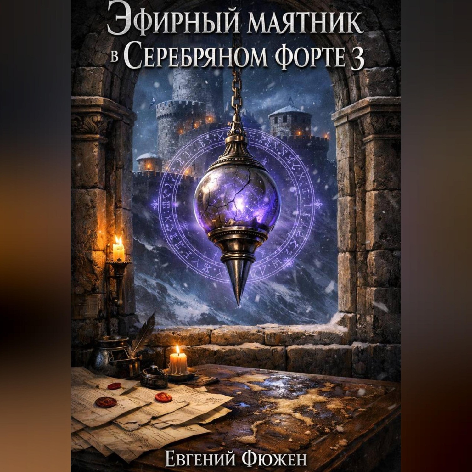 Обложка книги «Эфирный маятник в Серебряном форте 3»