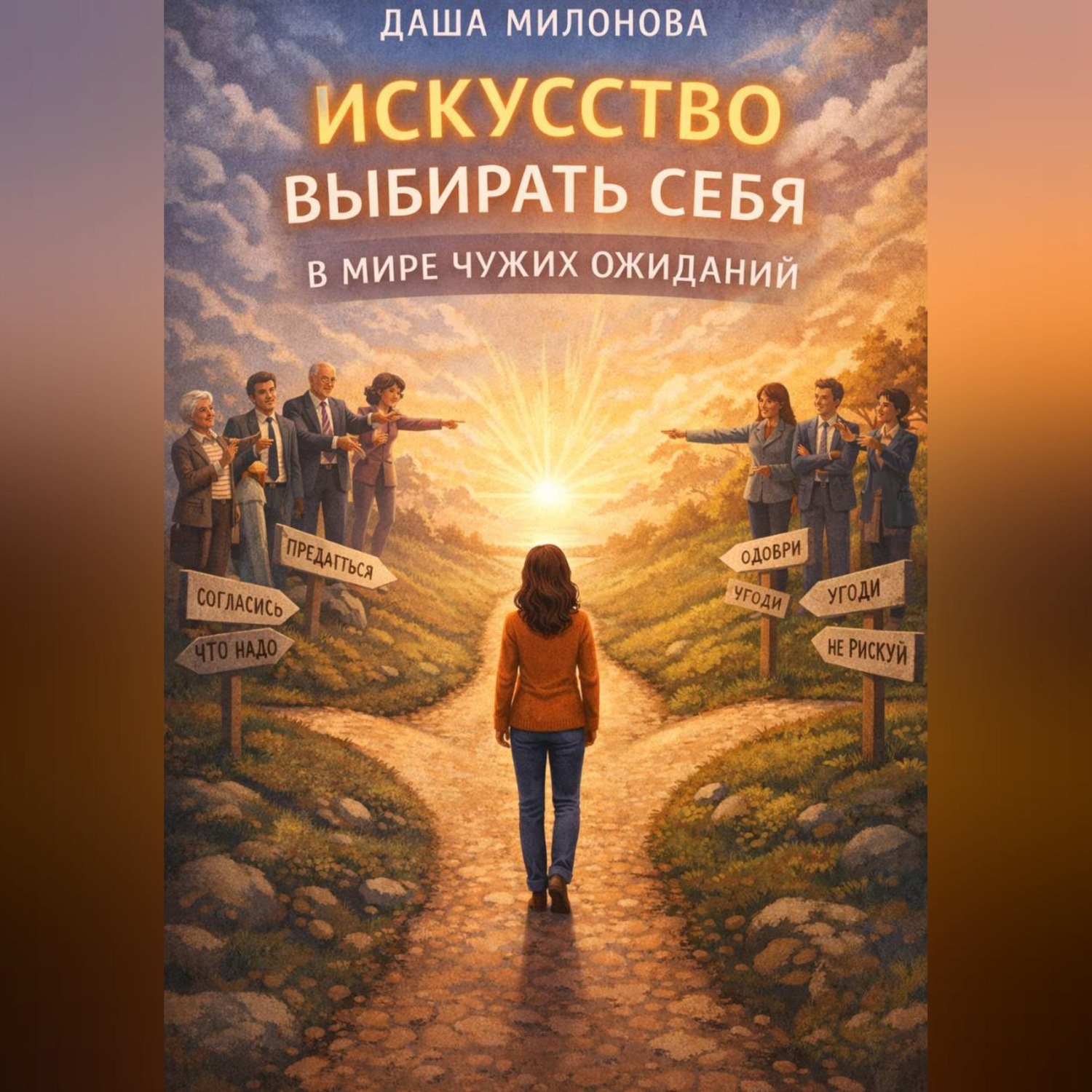 Обложка книги «Искусство выбирать себя в мире чужих ожиданий»