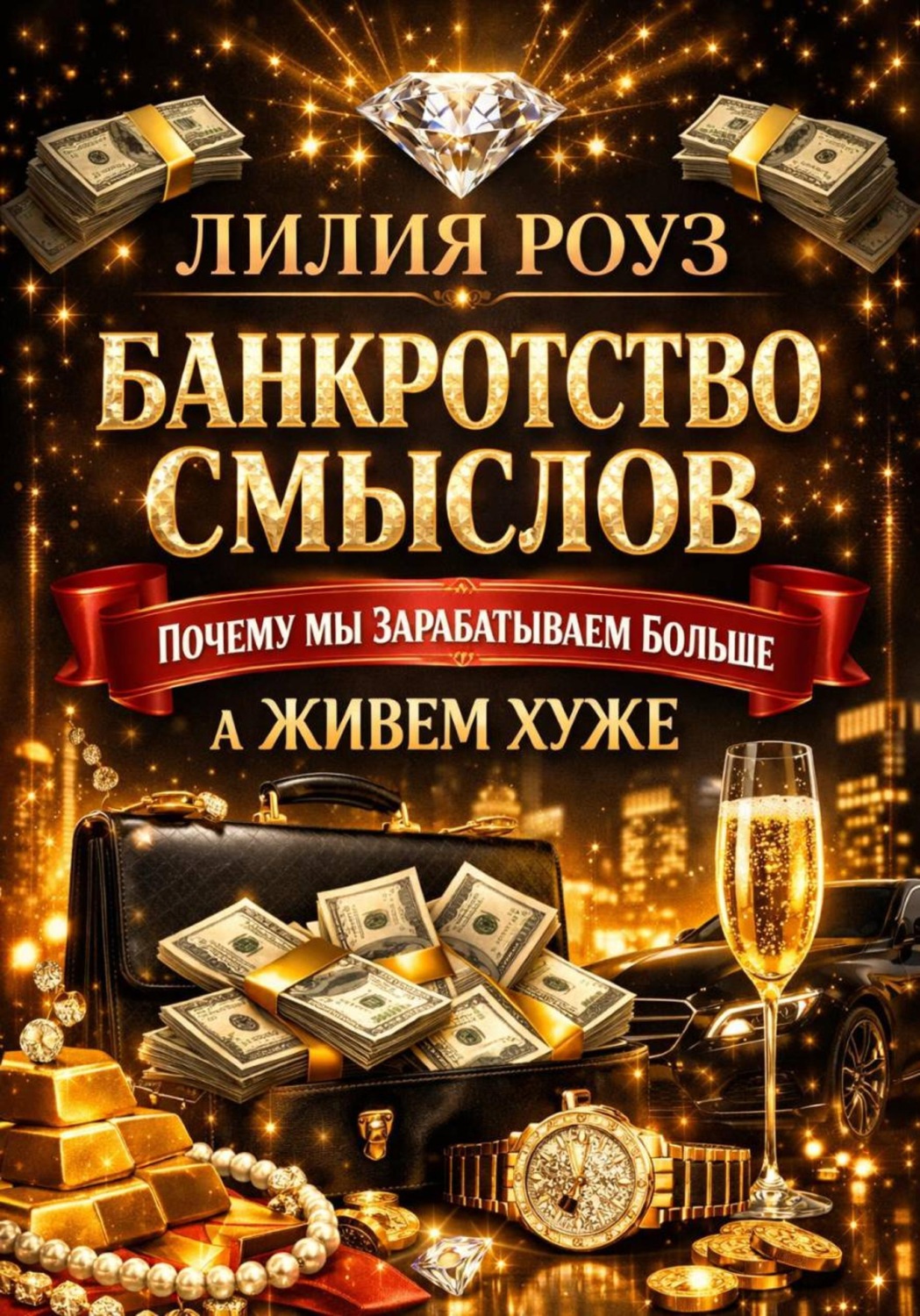 Обложка книги «Банкротство смыслов: почему мы зарабатываем больше, а живем хуже»