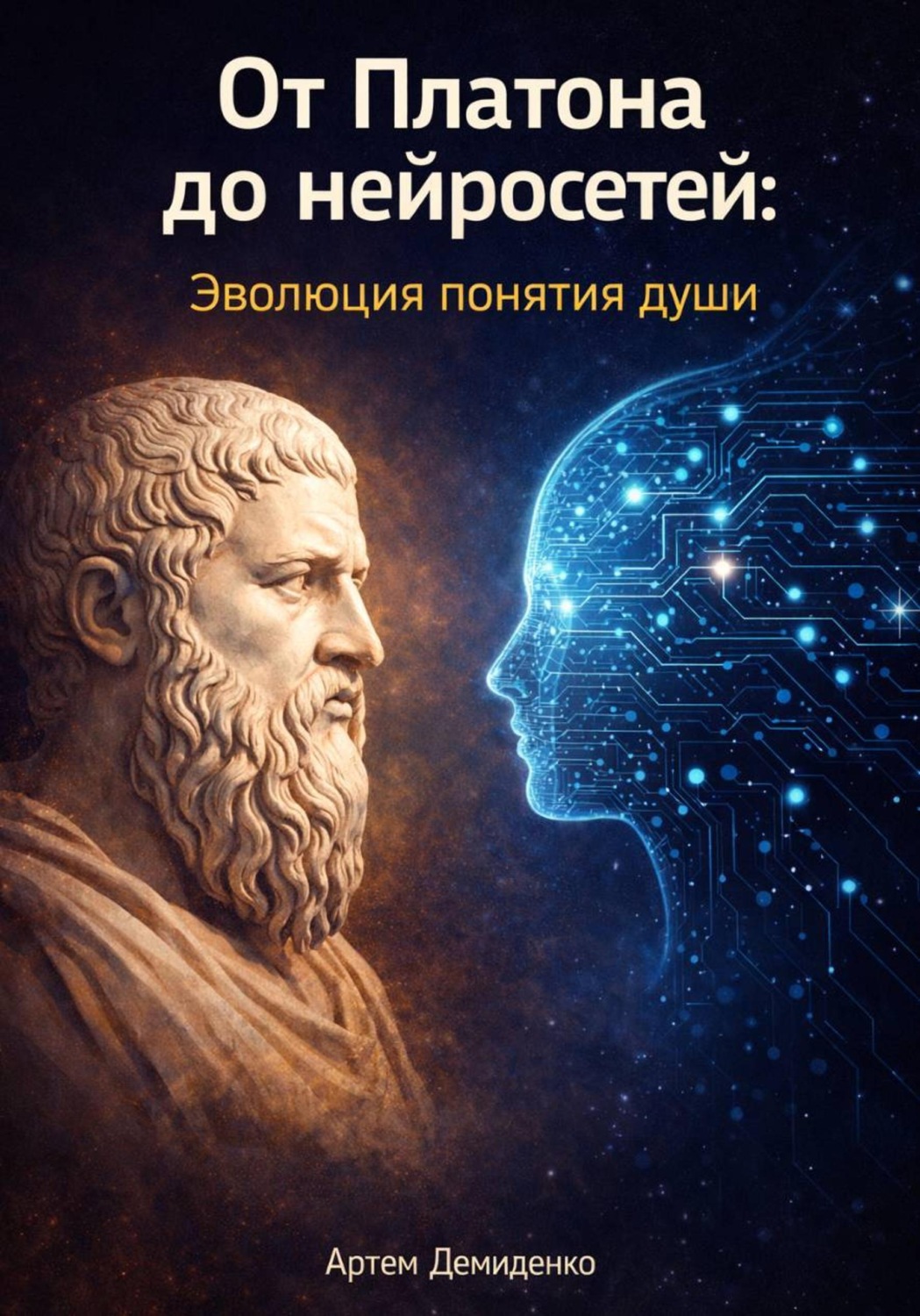 Обложка книги «От Платона до нейросетей: Эволюция понятия души»