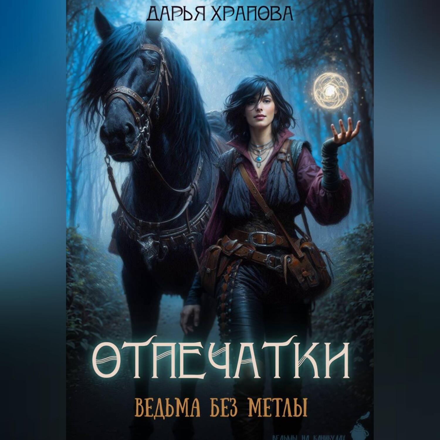Обложка книги «Ведьма без метлы»