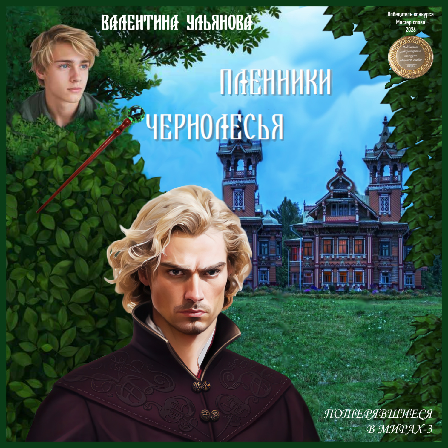 Обложка книги «Пленники Чернолесья. Потерявшиеся в мирах-3»