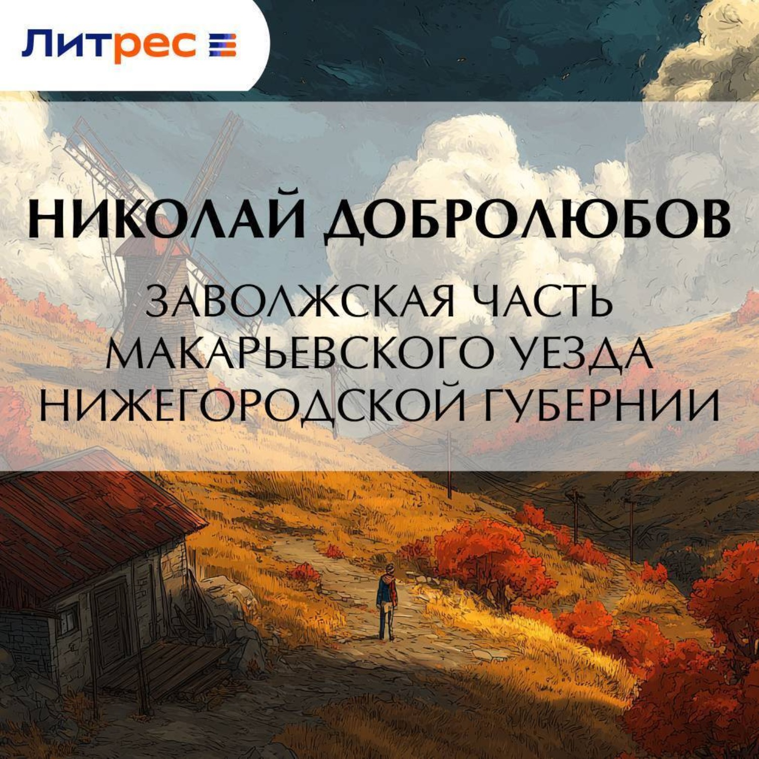 Обложка книги «Заволжская часть Макарьевского уезда Нижегородской губернии»