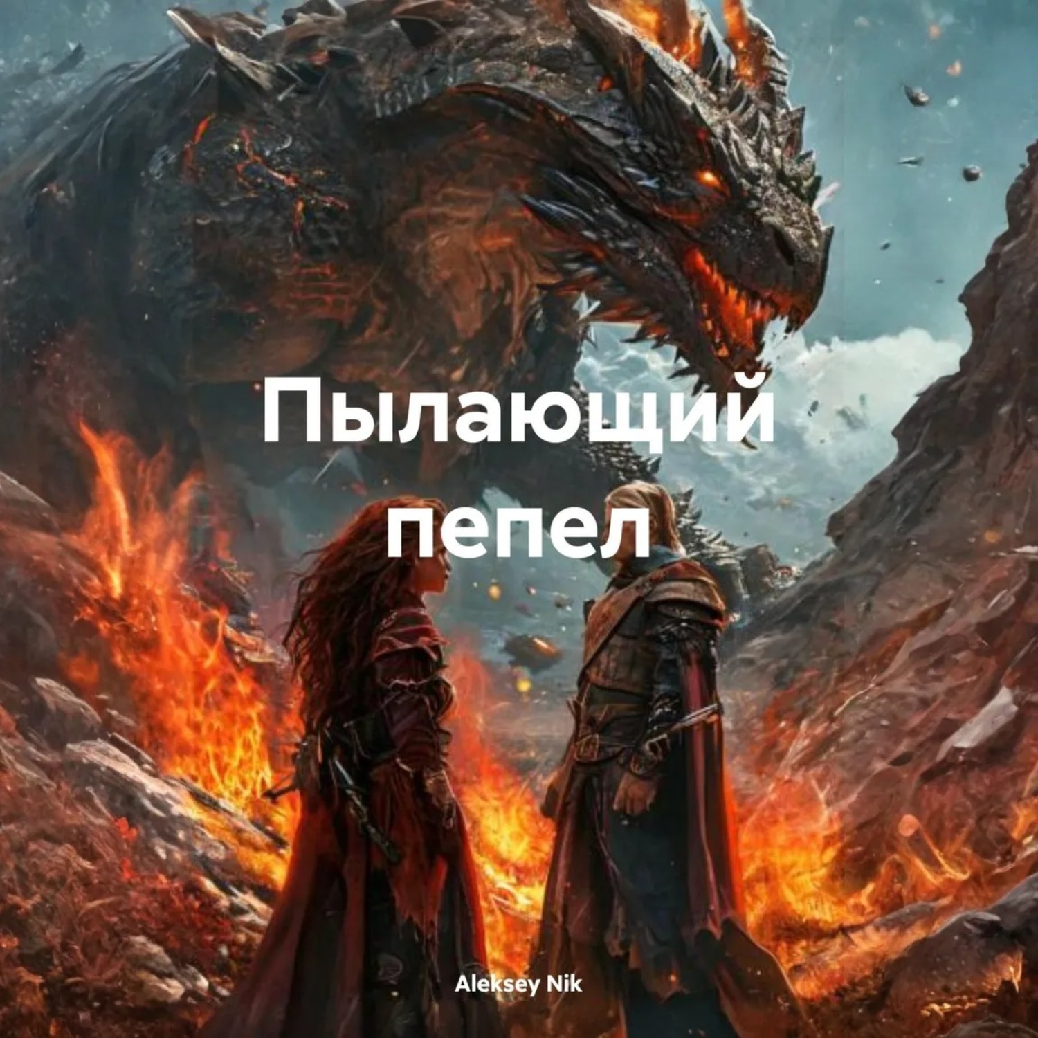 Обложка книги «Пылающий пепел»