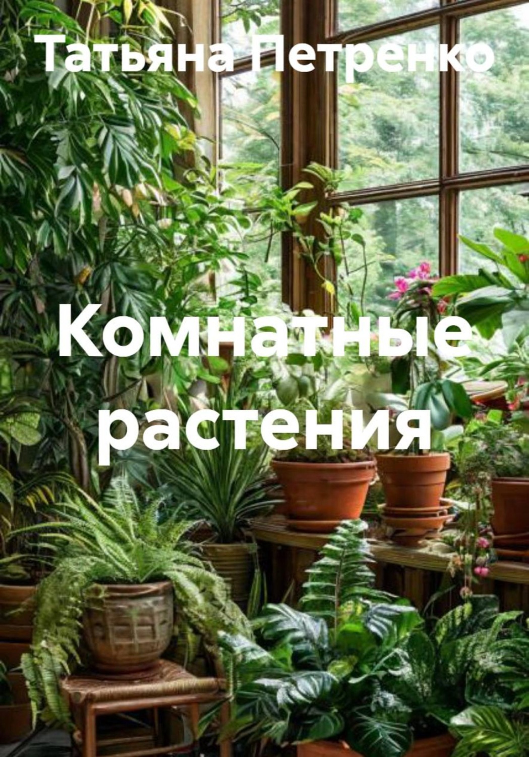 Обложка книги «Комнатные растения»