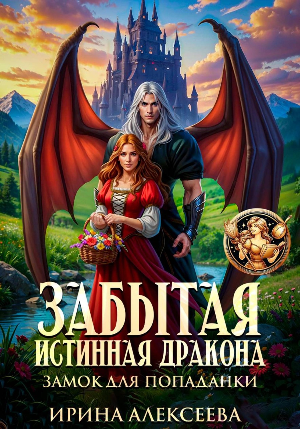 Обложка книги «Забытая истинная дракона. Замок для попаданки»