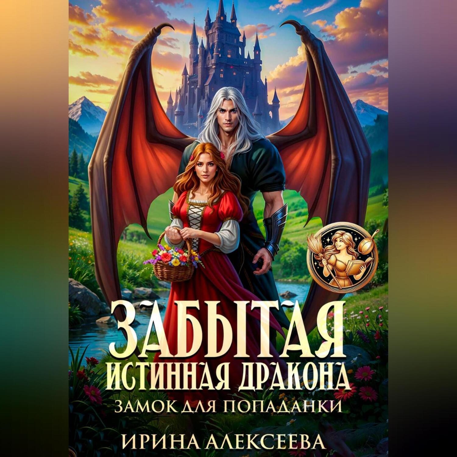Обложка книги «Забытая истинная дракона. Замок для попаданки»