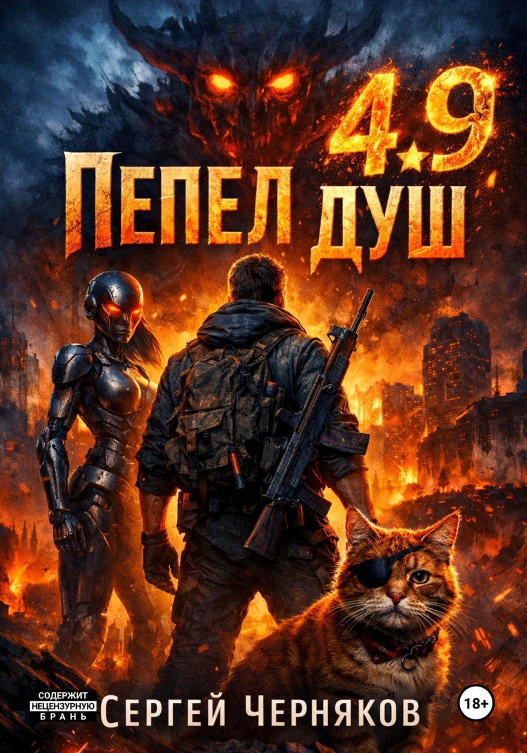 Обложка книги «Пепел душ»