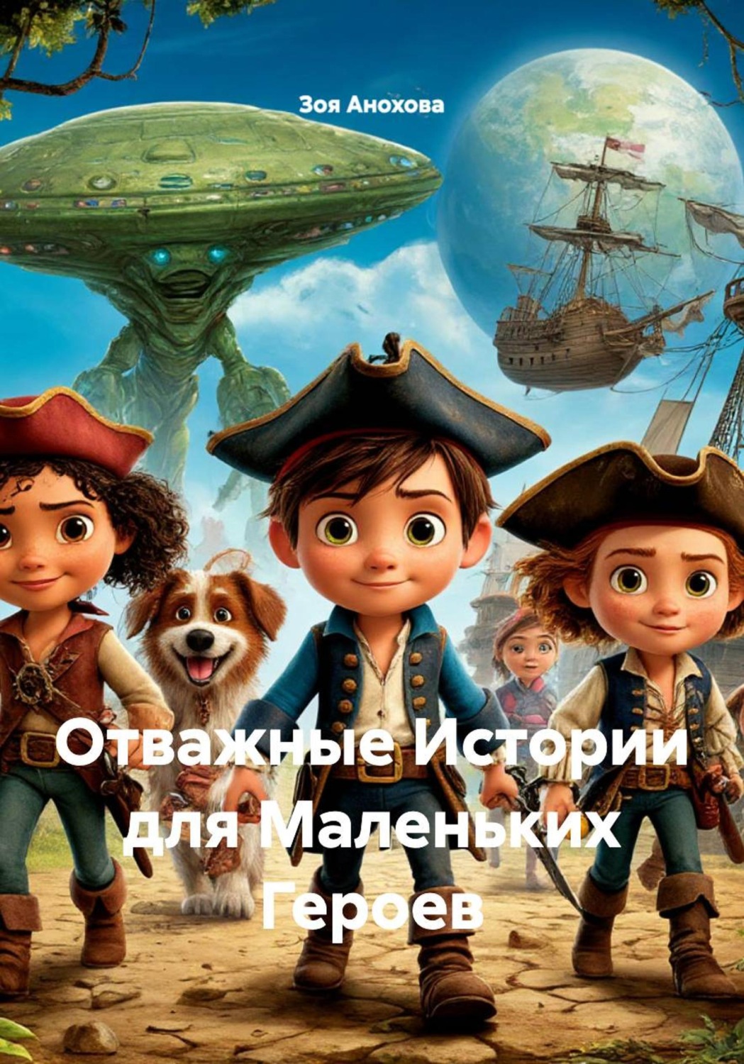 Обложка книги «Отважные Истории для Маленьких Героев»