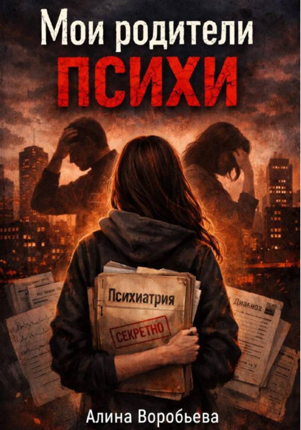 Обложка книги «Мои родители психи»