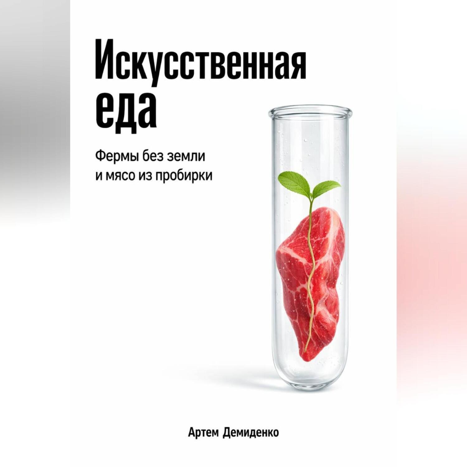 Обложка книги «Искусственная еда: Фермы без земли и мясо из пробирки»