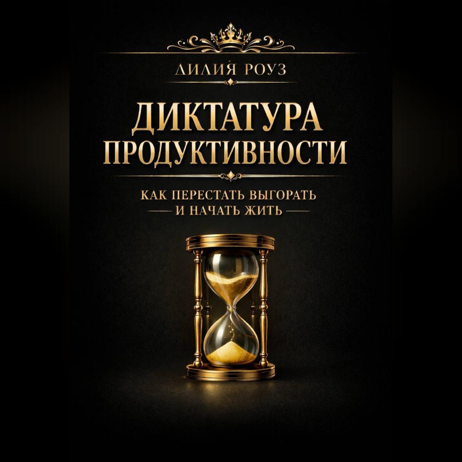 Обложка книги «Диктатура продуктивности: как перестать выгорать и начать жить»