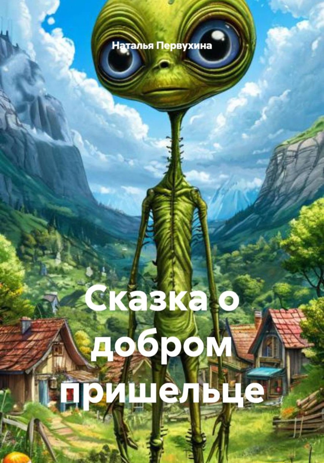 Обложка книги «Сказка о добром пришельце»