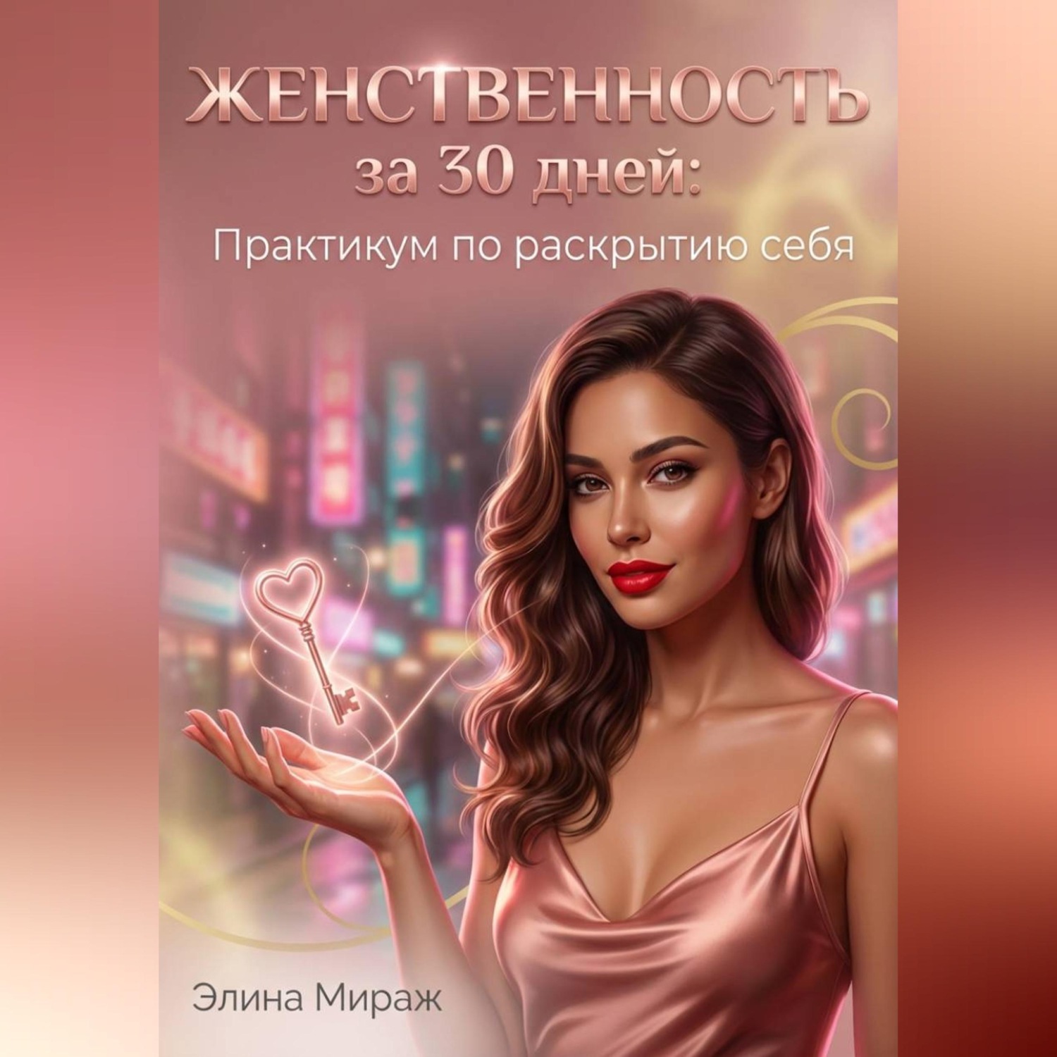 Обложка книги «Женственность за 30 дней: Практикум по раскрытию себя»
