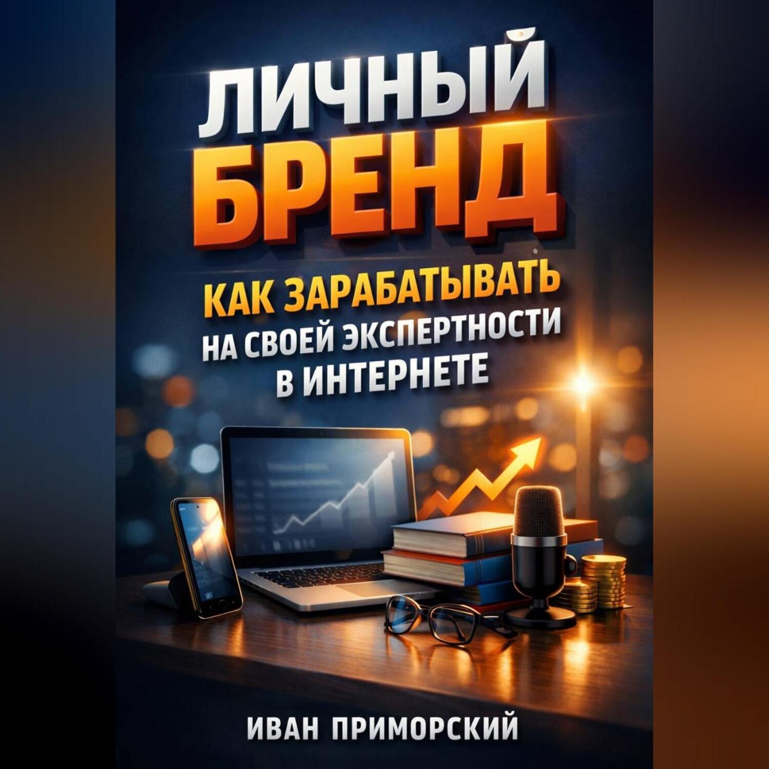 Обложка книги «Личный Бренд Как Зарабатывать на Своей Экспертности в Интернете»