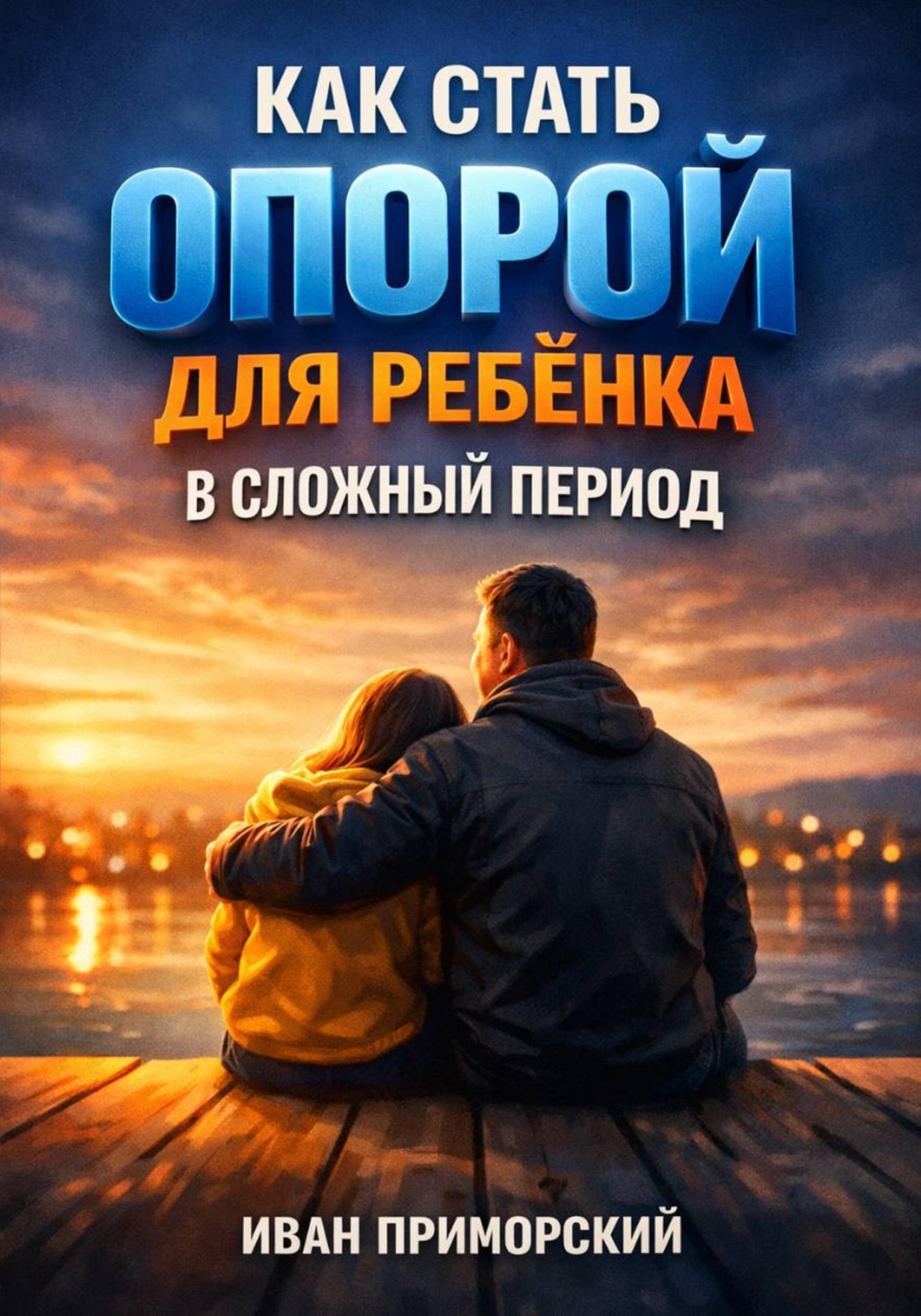 Обложка книги «Как Стать Опорой для Ребенка в Сложный Период»