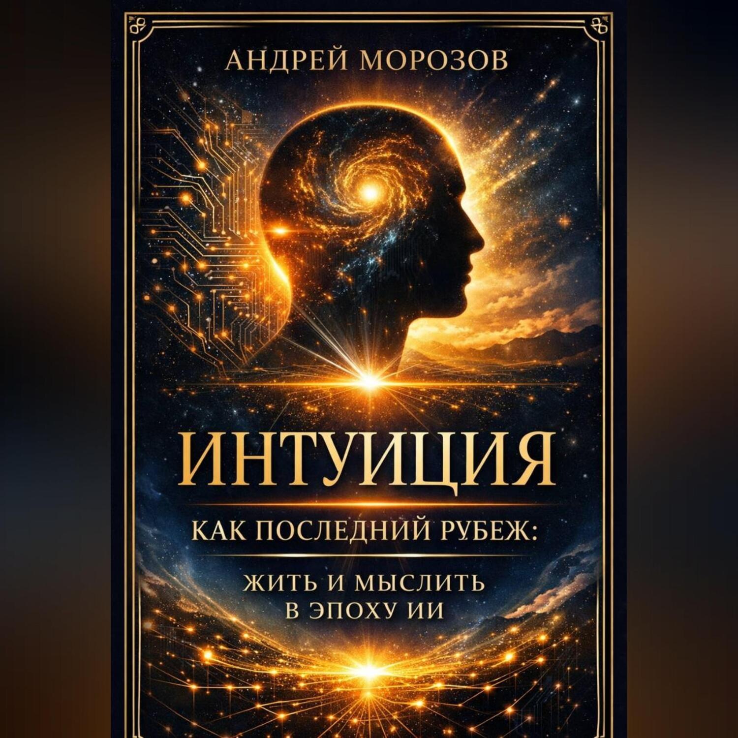 Обложка книги «Интуиция как последний рубеж: жить и мыслить в эпоху ИИ»