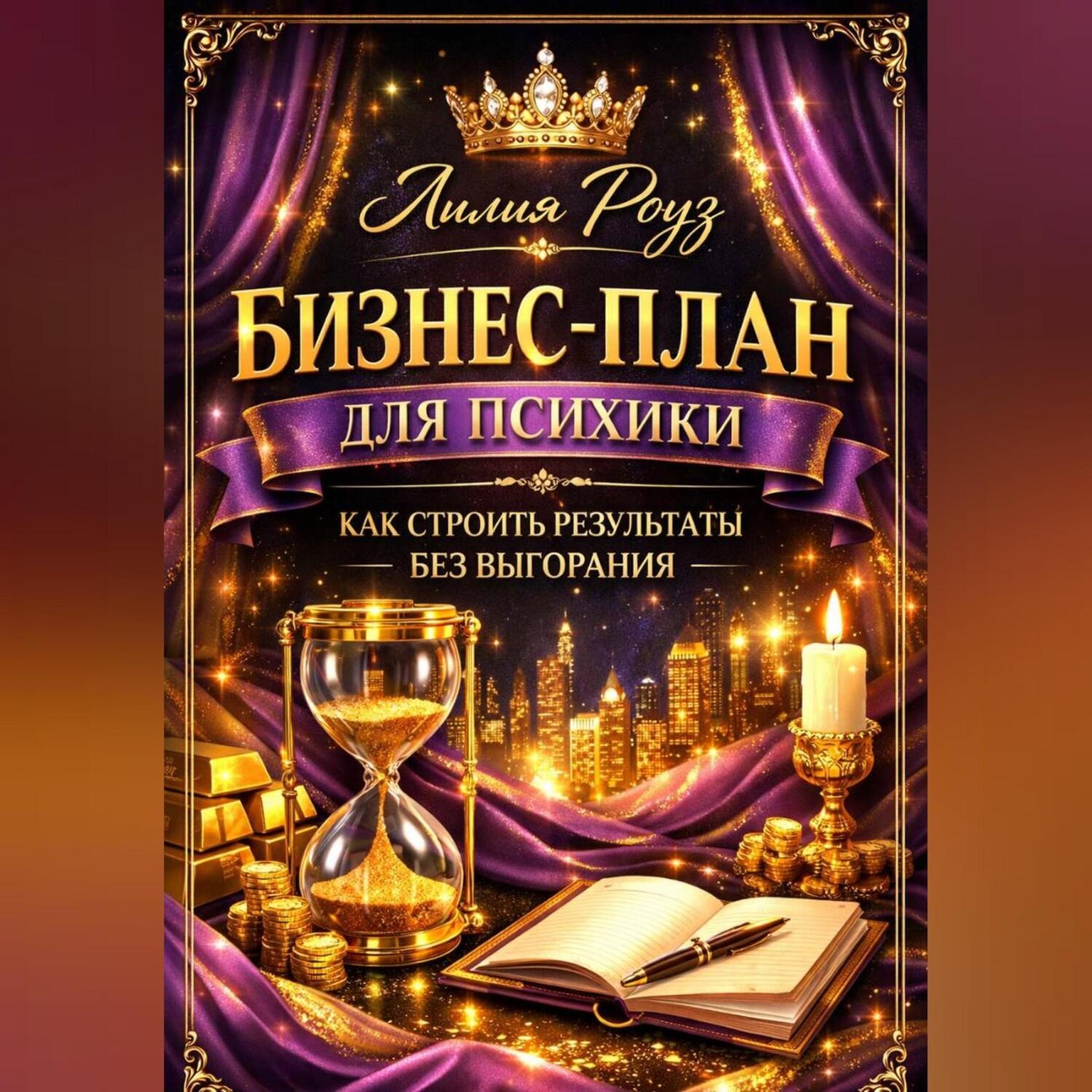 Обложка книги «Бизнес-план для психики: как строить результаты без выгорания»