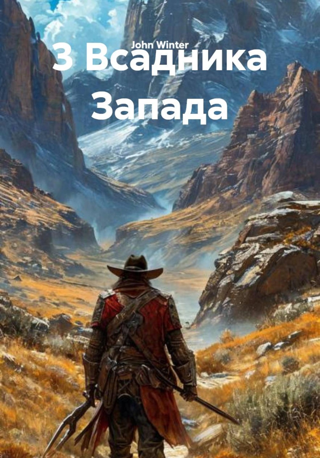 Обложка книги «3 Всадника Запада»
