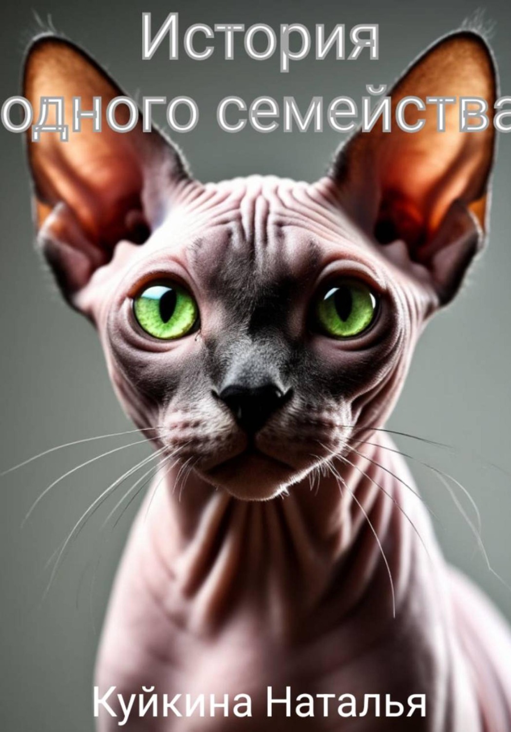Обложка книги «История одного семейства»