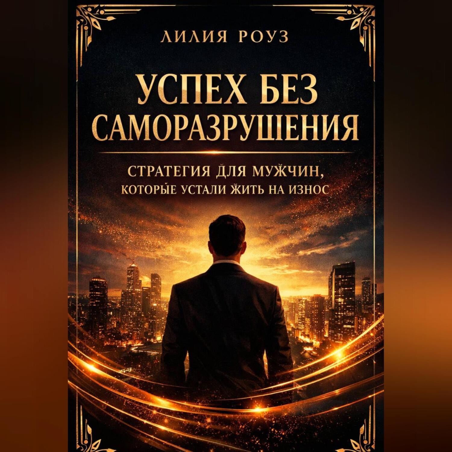 Обложка книги «Успех без саморазрушения: стратегия для мужчин, которые устали жить на износ»