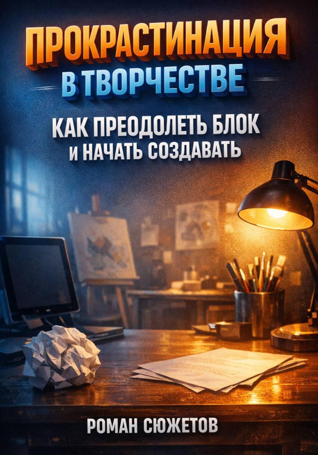Обложка книги «Прокрастинация в Творчестве. Как Преодолеть Блок и Начать Создавать»