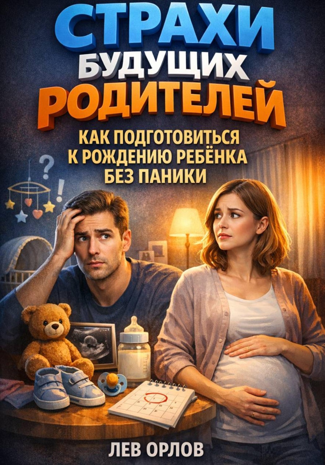 Обложка книги «Страхи Будущих Родителей. Как Подготовиться к Рождению Ребенка Без Паники»