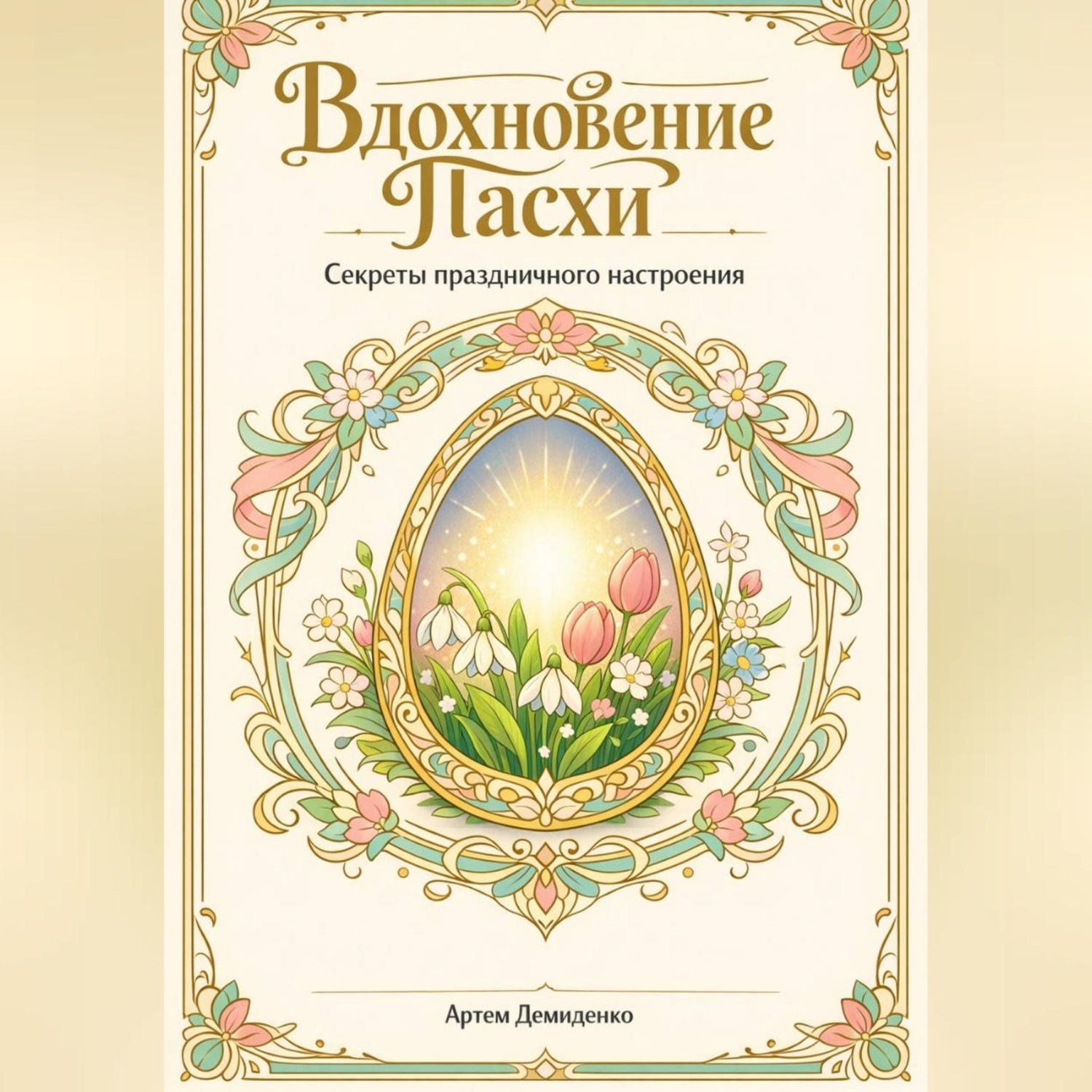 Обложка книги «Вдохновение Пасхи: Секреты праздничного настроения»