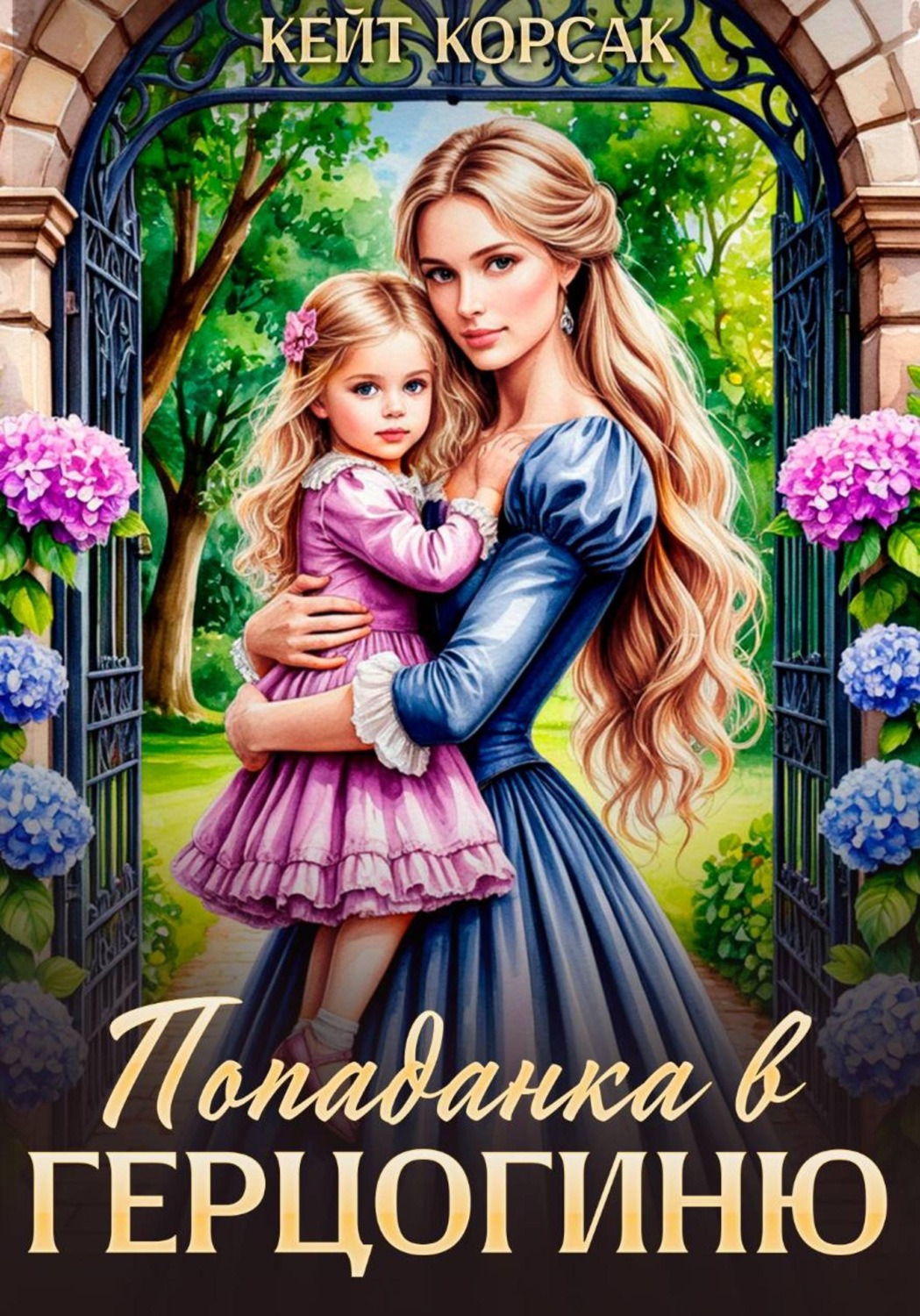 Обложка книги «Попаданка в Герцогиню»
