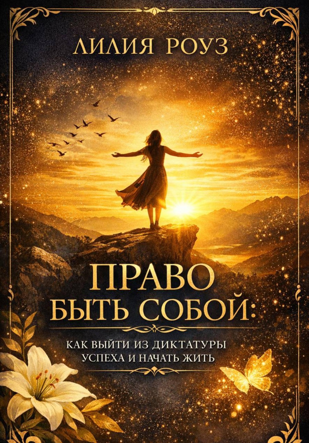 Обложка книги «Право быть собой: как выйти из диктатуры успеха и начать жить»