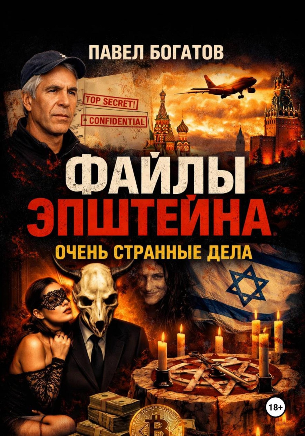 Обложка книги «Файлы Эпштейна: Очень странные дела»