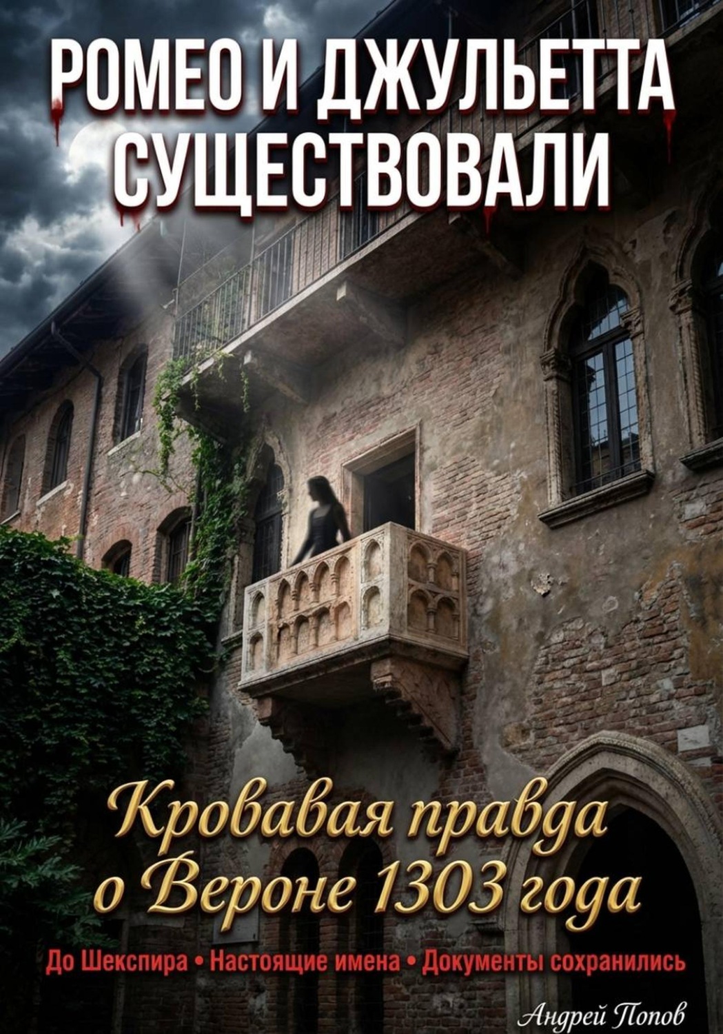Обложка книги «Ромео и Джульетта существовали. Кровавая правда о Вероне 1303 года»
