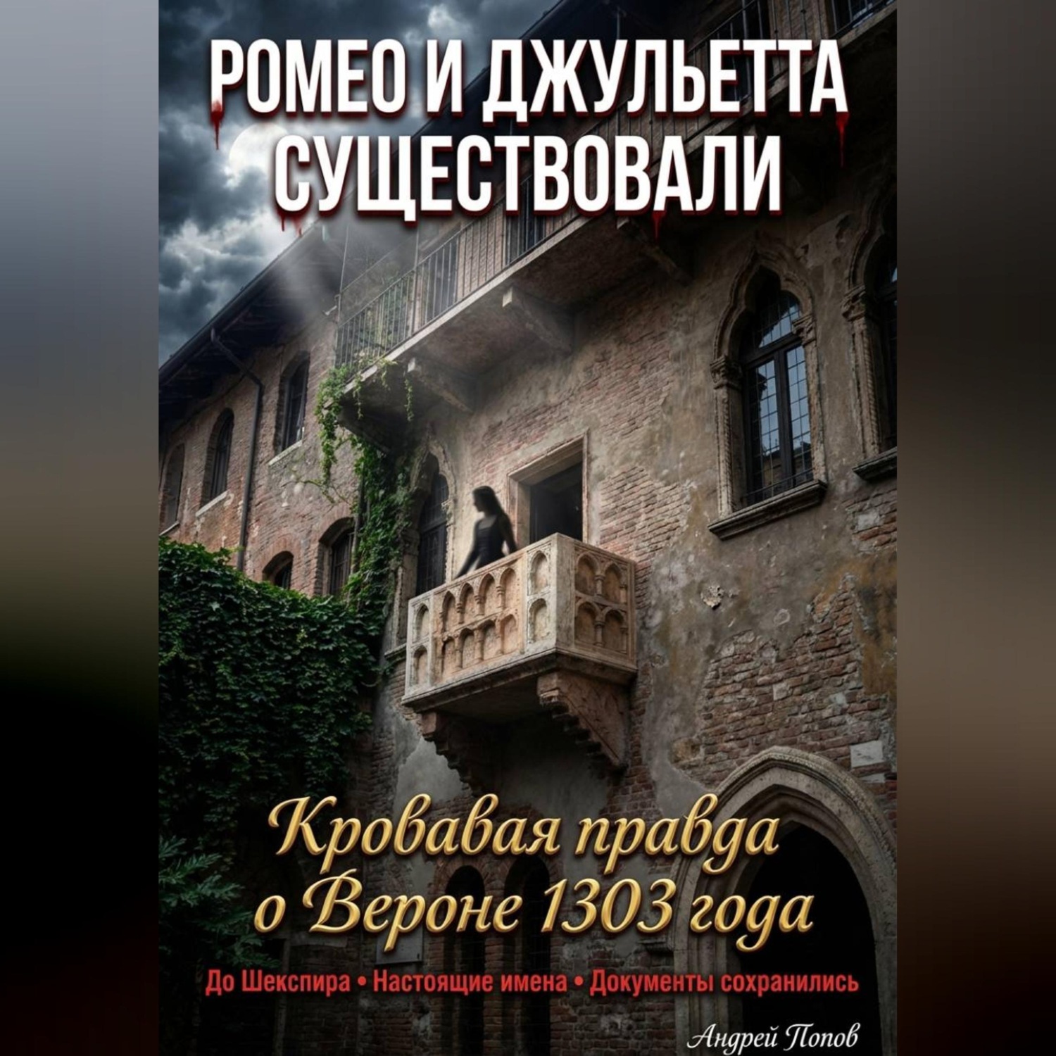Обложка книги «Ромео и Джульетта существовали. Кровавая правда о Вероне 1303 года»