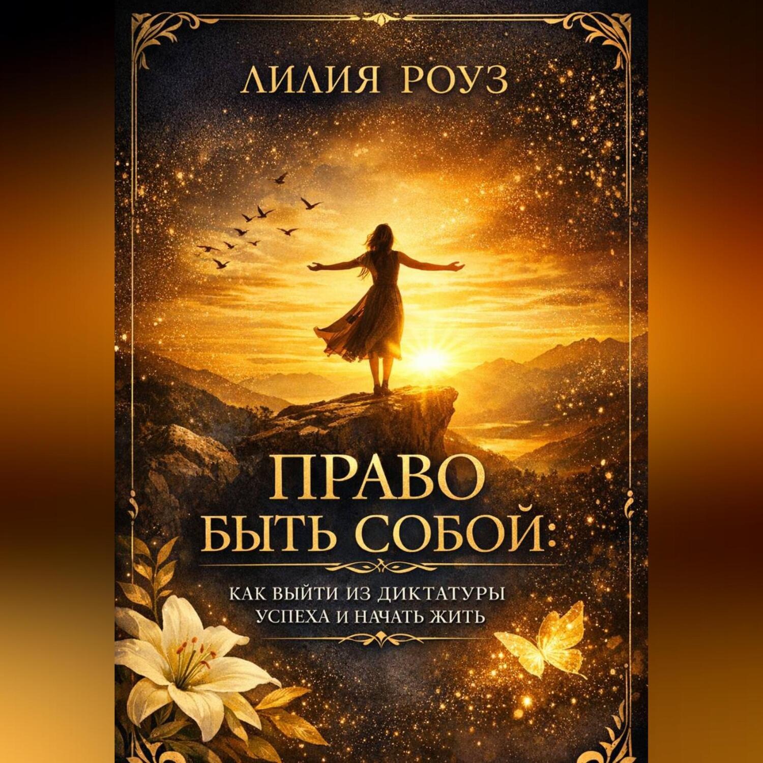 Обложка книги «Право быть собой: как выйти из диктатуры успеха и начать жить»