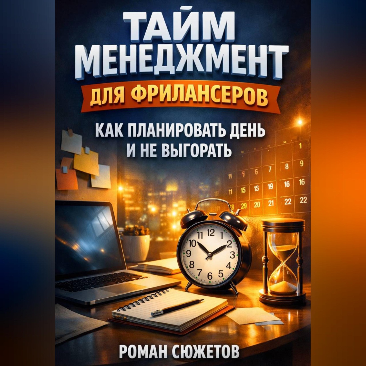 Обложка книги «Тайм Менеджмент для Фрилансеров Как Планировать День и Не Выгорать»