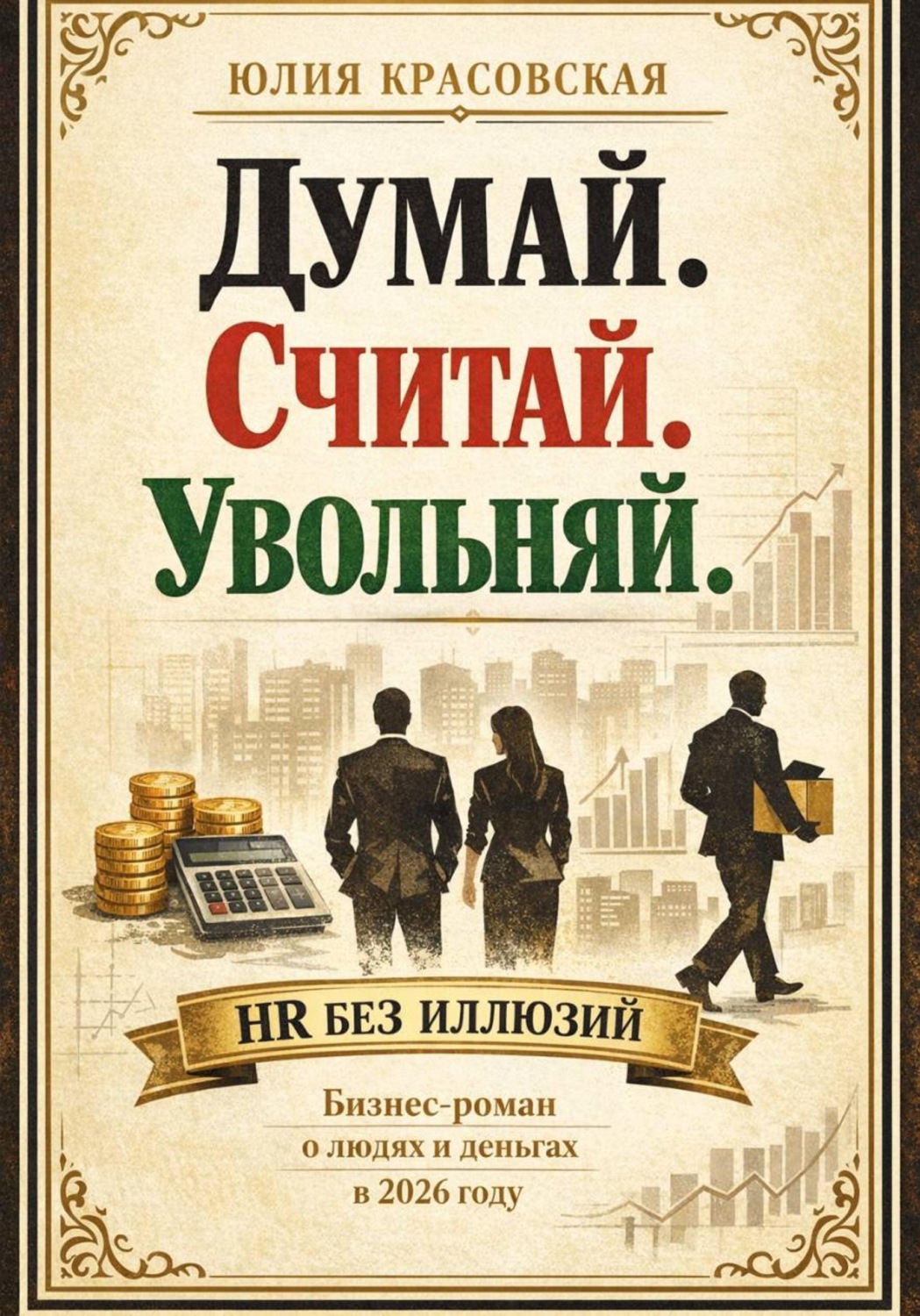 Обложка книги «Думай. Считай. Увольняй»