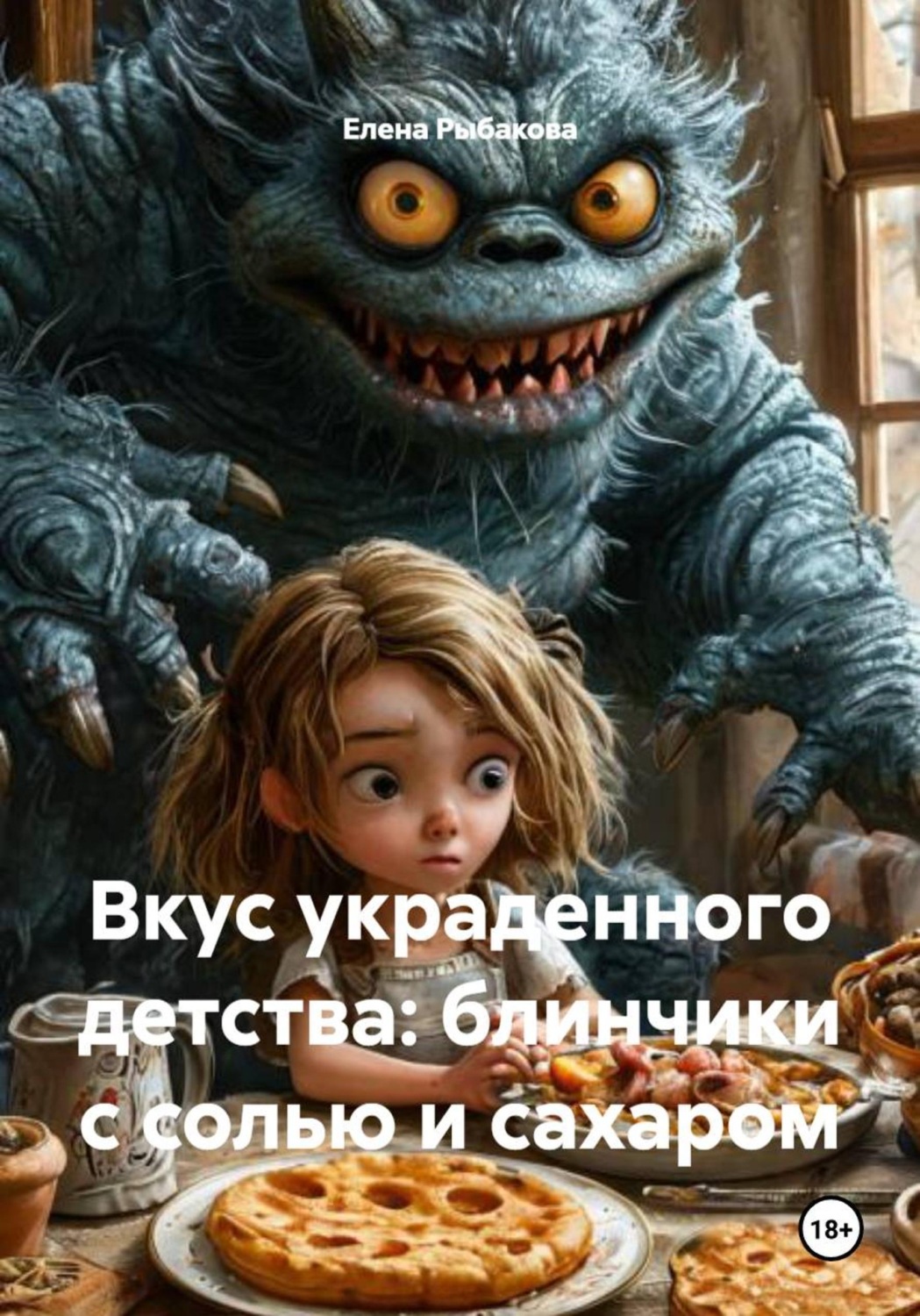 Обложка книги «Вкус украденного детства: блинчики с солью и сахаром»