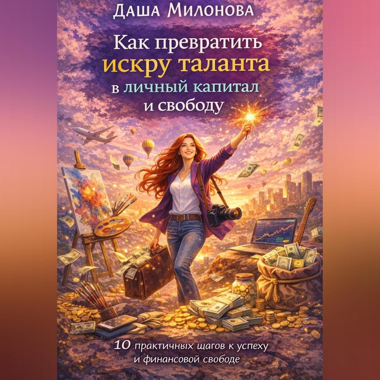 Обложка книги «Как превратить искру таланта в личный капитал и свободу»